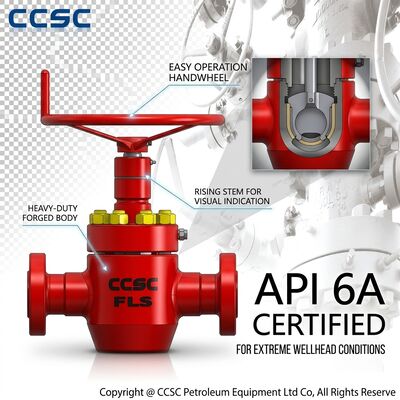 산성 서비스 API 6A 게이트 밸브 FF HH H2S 내성 단조강 압력 씰 보닛 5000psi 산성 가스 유정구